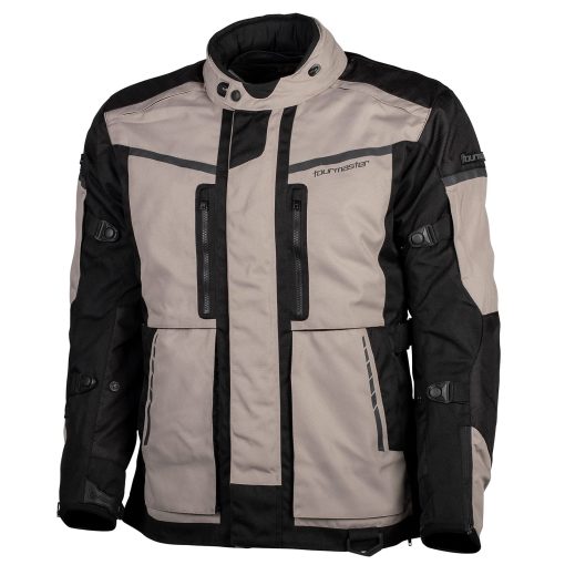 Chamarra de moto de turismo Tourmaster Transition impermeable y transpirable con proteccion acolchada