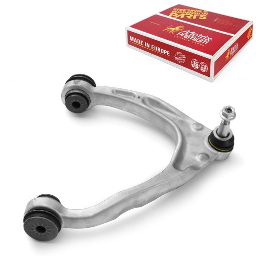 Brazo de control superior derecho delantero Metrix Premium RK623126 para Cadillac Escalade 15-20, ESV 15-20, Chevrolet Tahoe 15-20, Silverado 1500 LD 19 con Brazos de Aluminio - Hecho en Europa