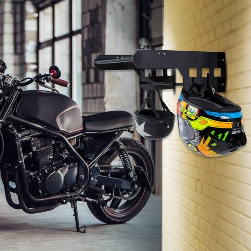 Almacenamiento de Equipaje VPZMT Tour Trunk Pack Pak Luggage-Racks/Garage Depot Wall Rack Compatible con Harley Davidson Touring Road King Electra Street Glide (Luggage Rack-1) - Imagen 3