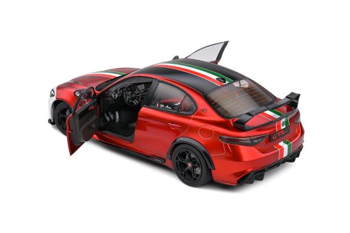 SOLIDO 1/18 - ALFA-Romeo Giulia GTA-M Tricolore Mugello - 2022 - Imagen 4