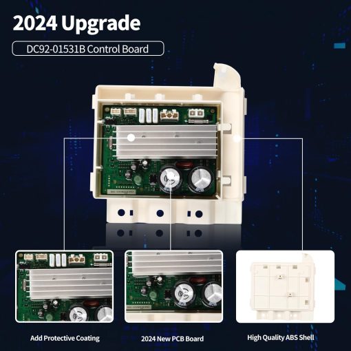 Placa de control de actualizacion 2024 DC92-01531B Placa inversora PCB Compatible con Samsung Washer 3C2 3E2 AE6 Error Tambor Falla Facil de Instalar PD00037437 AP5955156 3996732 Garantia de 2 Anos - Imagen 3