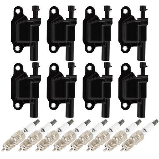 ECCPP D510C 8 bobinas de encendido con 8 bujias de iridio para Chevrolet for GMC CadillacCamaro Corvette Express Impala CTS Rainier Avalanche Silverado Suburban Savana UF413 12611424 12570616 - Imagen 9