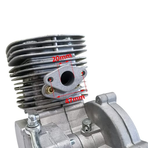 Juego de cilindro superior y conjunto de cig?enal inferior de reemplazo CDH110cc con cilindro de camisa de hierro para kit de 2 tiempos 84CC/85CC - Imagen 4