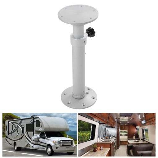 Pata de Mesa Ajustable en Altura Shanrya, Soporte de Mesa RV Esmerilado para Barcos para Balcones para Campista - Imagen 3