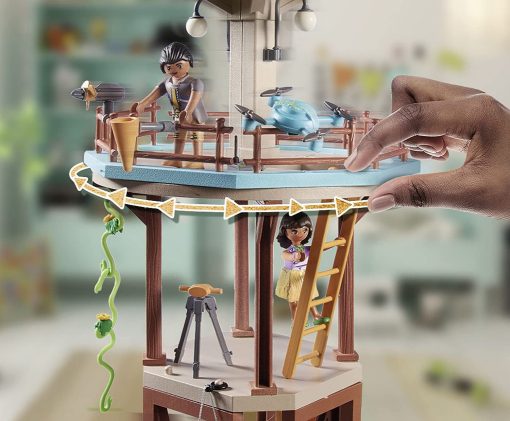 Torre de Investigacion Wiltopia de Playmobil con Brujula - Imagen 6