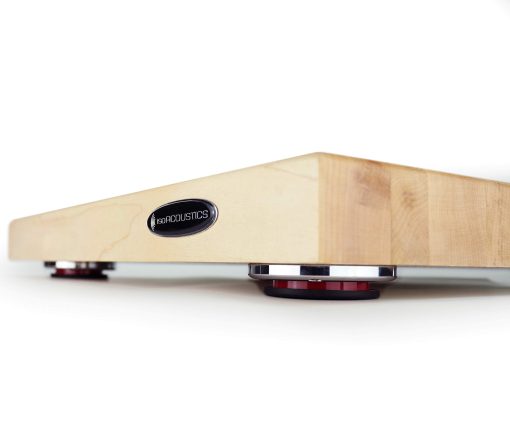 Bloque de Carnicero De Aislamiento Para Platos Giratorios IsoAcoustics Serie Delos: 1815M1 (18" Ancho x 15" Profundidad x 1.75" Altura) Arce