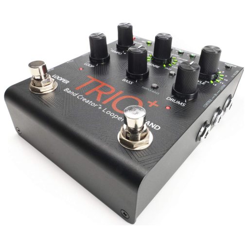 Pedal Creador de Banda y Looper DigiTech Trio+ con FS3X Footswitch, 4 Cables y Fuente de Alimentacion - Imagen 2