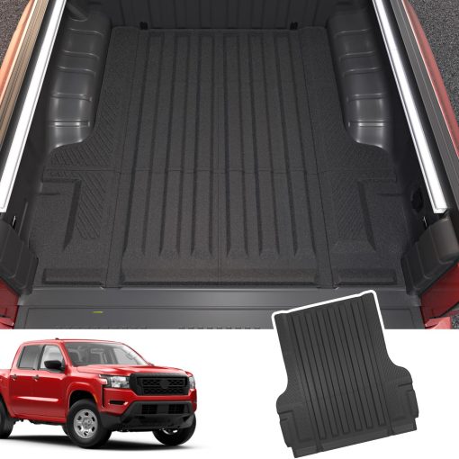 Tapete para cama de camioneta compatible con Nissan Frontier 2022-2024 de 5 pies - Tapete para carga - Reemplazo de forro para cama de camioneta - Accesorios para Nissan Frontier 2022 2023 2024