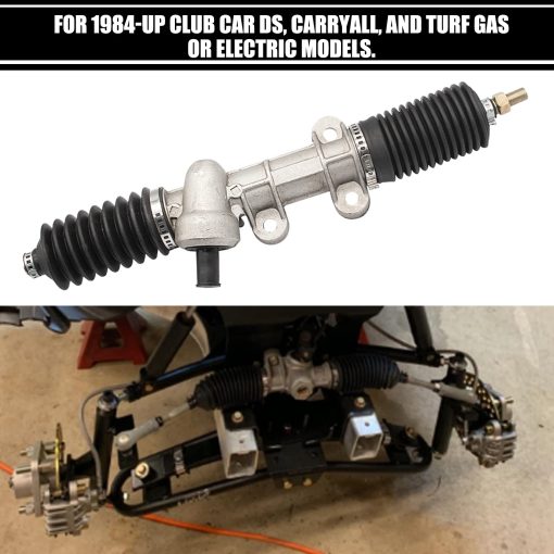 Panglong Club Car DS Rack and Pinion, Caja de Direccion Club Car DS, Engranaje de Direccion DS, Apto para Carrito de Golf Club Car DS a Gasolina o Electrico desde 1984 en Adelante, OEM# 1012425, 1018783-02, 103601501, 101878302 - Imagen 5