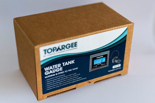 Indicador de nivel de agua de tanque empotrado Topargee H2F-FM - Conozca su consumo de agua y cuanta agua le queda en su tanque en litros/galones en su caravana, autocaravana y RV - Imagen 2