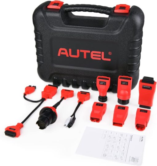 Autel MaxiSys MSOBD2KIT Kit de Adaptadores No-OBDII, 9 Conectores para Diagnosticos en Autos Sin Puerto OBD2, Estuche Resistente, Compatible con Escaneres MSUltra MS919 MS909 Elite II MS906 Pro MS906TS MK808S - Imagen 5
