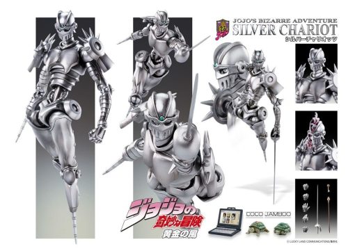 Medicos JoJo's Bizarre Adventure: Parte 5--Golden Wind: Estatua de Accion Super Silver Chariot - Imagen 2