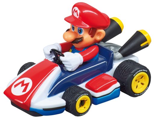 Carrera First Mario Kart - Pista de Carreras de Coches con Spinners - Incluye 2 Autos: Mario y Yoshi - Juego de Carreras Principiante a Bateria para Ninos de 3 Anos en Adelante - Imagen 4