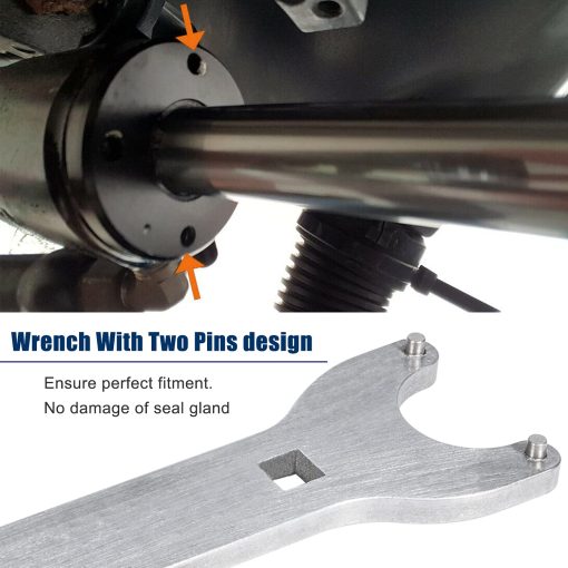 Camoo Extractor de Soporte de Direccion Hidraulica con Kit de junta de cilindro de direccion hidraulica delantera HS5157 y Llave de perno para HC5340, HC5342, HC5343, HC5344, HC5345, HC5346, HC6754, HC6755 - Imagen 7