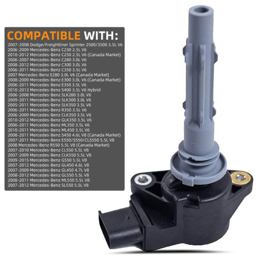 Paquete de 8 Nuevas Bobinas de Encendido Compatibles con E550 S450 R550 CL550 CLK550 CLS550 G550 GL450 GL550 ML550 SL550 4.6L 4.7L 5.5L V8 Reemplazo para UF535 UF585 C1691 - Imagen 3