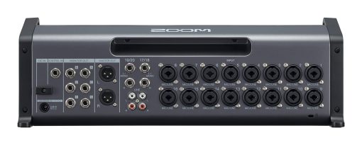 Mezclador digital y grabadora multitrack Zoom LiveTrak L-20R, montable en rack, 20 entradas/ 22 canales, grabador de tarjeta SD de 22-entradas/4-salidas, interfaz de audio USB de 22-entradas/4-salidas, 6 salidas personalizables, control inalambrico para iOS - Imagen 3