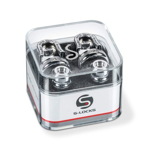 Seguros para correa de guitarra Schaller - Cromado
