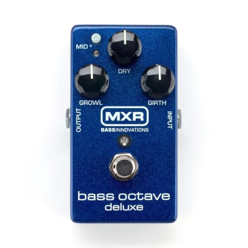 Pedal de Efectos MXR M288 Bass Octave Deluxe con 4 Cables de Conexion MXR en angulo Recto - Imagen 2
