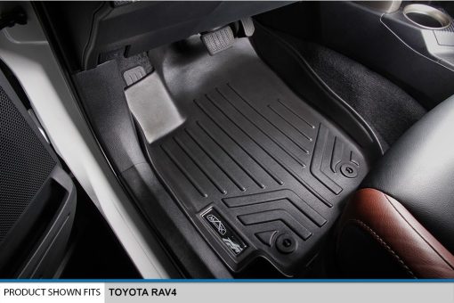 Juego de alfombrillas personalizadas SMARTLINER para la primera fila en negro para Toyota RAV4 2013-2018 - Todos los modelos - Imagen 2