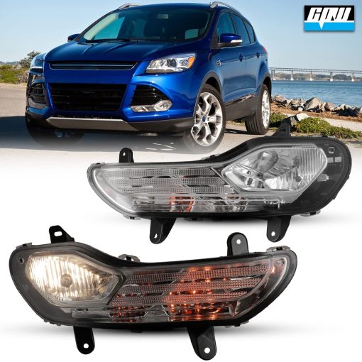 Luces de Niebla CPW Compatible con [2013 2014 2015 2016 Ford Escape] Par de Luces de Niebla para Conducir - Imagen 6