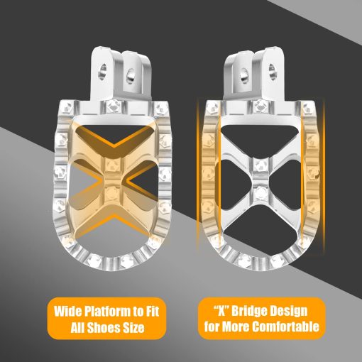 Sresk M8 Reposapies de Motocicleta Para Harley Low Rider S/Softail Slim FLSL 107 / Lower Rider FXLR 107 / Street Bob FXBB 107 / Fat Bob FXRB 107/ Sport Glide FLSB 107 / FXLRS 2018-2022 - Imagen 5