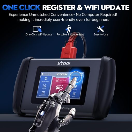 Escaner de Codigos para Autos y Camiones, XTOOL InPlus IP508 Herramienta de Diagnostico de Motor ABS SRS Transmision con Reinicio de Aceite, EPB, SAS, BMS, Acelerador, Escaner de Codigos de Error del Motor, Android 10.0, Actualizacion Gratis - Imagen 8