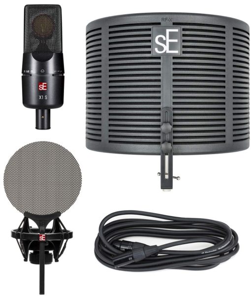 Microfono SE ELECTRONICS X1 S con Filtro de Reflexion X, Soporte Antivibraciones y Pack de Cables - Imagen 3