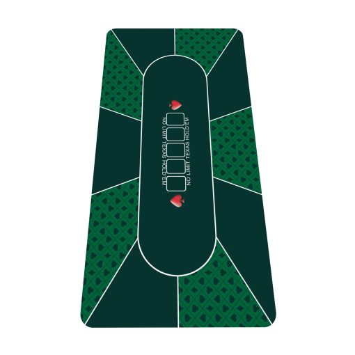 Tapete de Poker Plegable nuveti 94 x 47 con Bolsa de Transporte, Antideslizante y Portatil para Juegos de Mesa