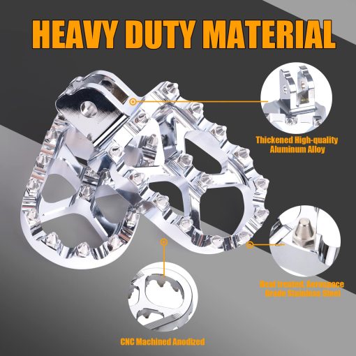 Sresk M8 Reposapies de Motocicleta Para Harley Low Rider S/Softail Slim FLSL 107 / Lower Rider FXLR 107 / Street Bob FXBB 107 / Fat Bob FXRB 107/ Sport Glide FLSB 107 / FXLRS 2018-2022 - Imagen 3