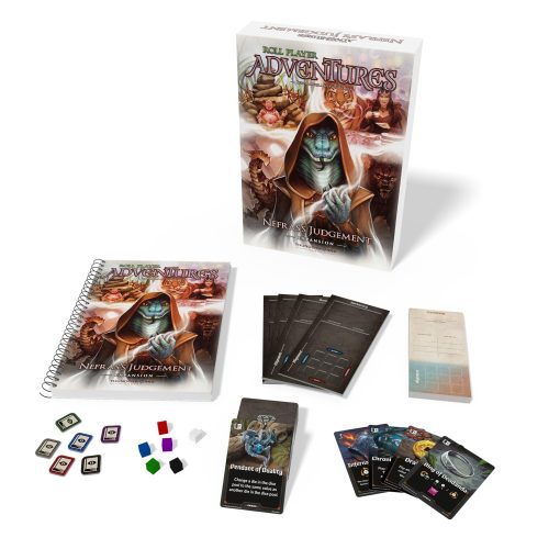 Thunderworks Games Roll Player Adventures: Expansion Juicio de Nefras - Thunderworks, Juego Narrativo, 14+, 1-4 Jugadores, 90-150 Min - Imagen 2