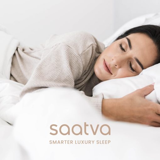 Sobrecolchon de colchon de latex natural Saatva - Capa de 1.5? de espuma de latex natural - Confort transpirable y soporte duradero y receptivo - Tamano Queen - Imagen 6