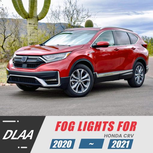 Luces de niebla LED DLAA para Honda CRV 2020 2021 Kit de lamparas de niebla delanteras para coche con cables, lente clara - 1 par - Imagen 7