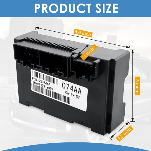 Modulo de Control de la Caja de Transferencia 68395074AA MiCCiKA Compatible con Dodge Durango/Jeep Grand Cherokee 2014-2015 con Caja de Transferencia de 2 Velocidades Reemplaza# 05150732AE - Imagen 6