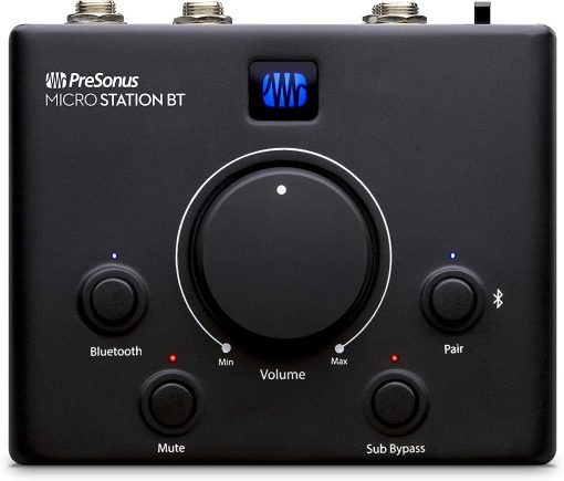 Controlador de Monitor PreSonus MicroStation BT 2.1 con Conectividad Bluetooth