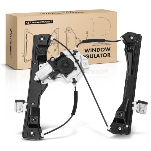 Regulador de ventana electrico A-Premium con motor de 2 pines compatible con Chevrolet Volt 2011 2012 2013 L4 1.4L Hatchback lado derecho del pasajero