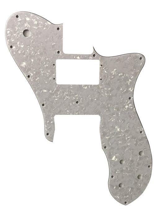 Pickguard de Guitarra Telecaster Re-edicion Wide Range (4 capas blanco perla)