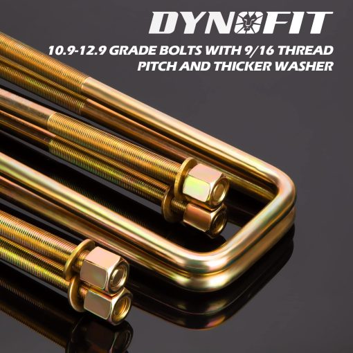 Kit de Bloques de Elevacion Trasera de 2" para F150 2004-2020, Conjunto de Nivelacion de Suspension Solida con Bujes Extendidos para Pickup F-150 2WD/4WD de Dynofit - Imagen 3