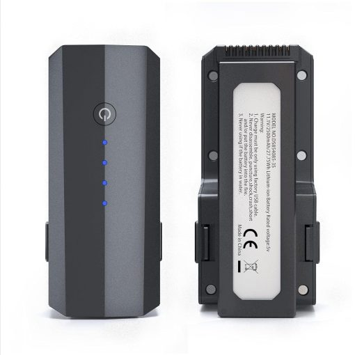 Bateria para Drone Ruko F11/F11PRO/F11GIM/F11GIM2 11.1V 2500mAh/27.75Wh Li-po Bateria Recargable y Cable USB para Drone Quadcopter RC Serie F11 Negro - Imagen 6