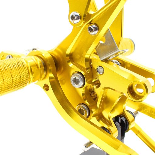 Juego de Reposapies Traseros para Motocicletas Sunrivery Para GSXR750 GSX-R600 1996-2005,SV650/SV650S SV1000/S 1998-2014,GSXR1000 2000-2004 - Imagen 3