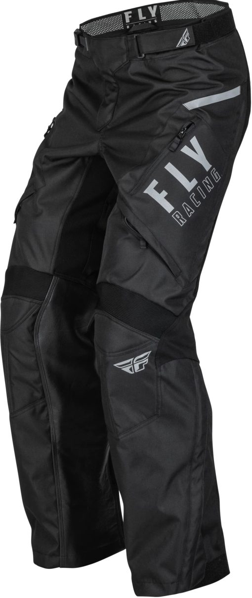 Pantalones Fly Racing 2023 Adult Patrol Over-the-Boot (Negro/Blanco, 36) - Imagen 4