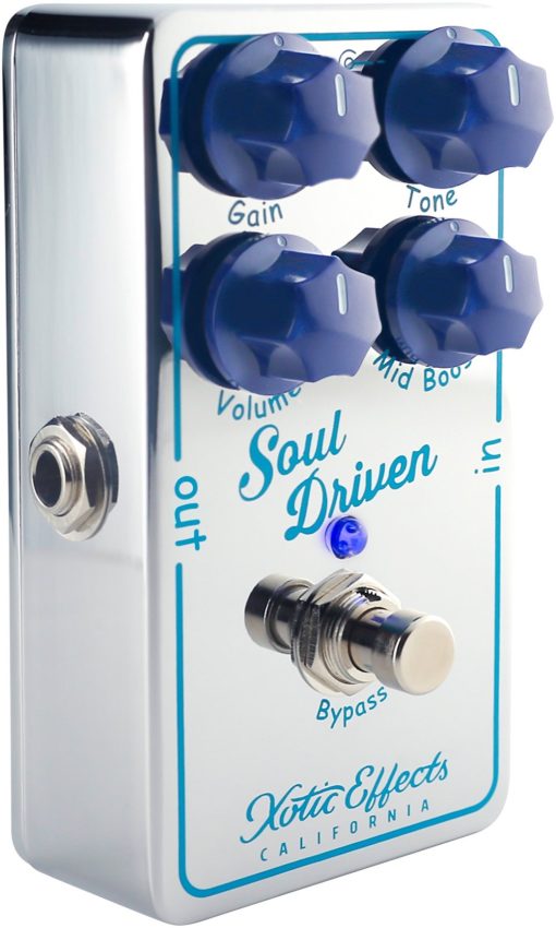 Pedal de Efectos de Boost y Overdrive Xotic Effects Soul Driven - Imagen 3