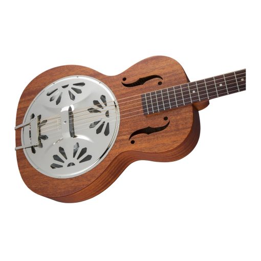 Gretsch G9200 Boxcar Round-Neck Guitarra de Resonador de Cuerpo de Caoba de 6 Cuerdas con Diapason de Padauk (Acabado Natural) - Imagen 4