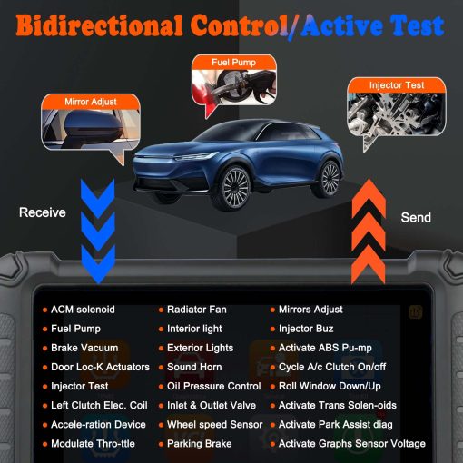 Autel Scanner MaxiTPMS TS900, Herramienta de Programacion de TPMS mas Nueva de 2024, Actualizacion de TS608, TPMS Completo, Diagnostico de Todos los Sistemas, 40+ Servicios, Prueba Activa, Programacion/Reaprendizaje de Sensores, Mejor que TS408 TS508 MX808 MK808 - Imagen 4