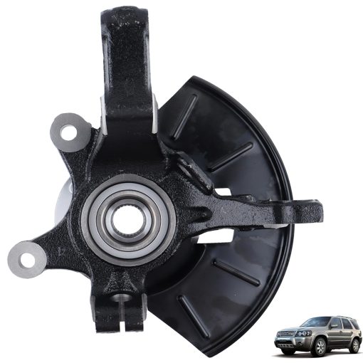 ECNEREFERR Conjunto de cojinete del cubo de la rueda del manguito de la direccion LK016 para Ford Escape Tribute Mercury Mariner 2001 02 03 04 05 06 07 08 09 10 11 12 Buje delantero del lado del pasajero/derecho Manguito de la direccion 698-404 - Imagen 3