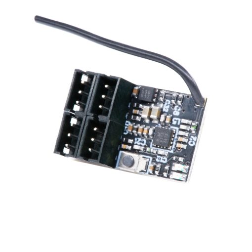 Receptor compatible P.D Club DasMikro SANWA FHSS5U/FHSS5, FH5U/FH5 con antena de torre NANO de 4 canales (modelos compatibles: M17, MT-5, MT-R) - Imagen 2