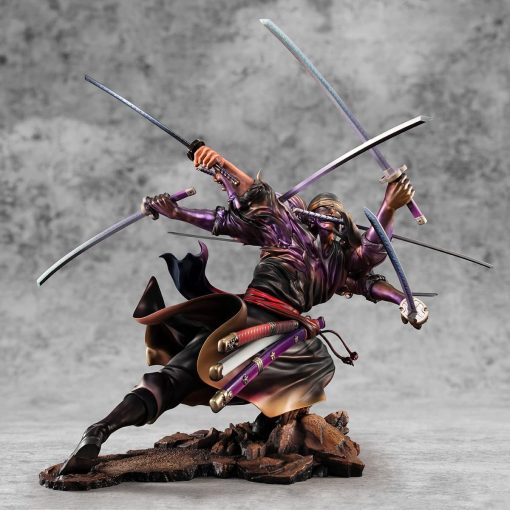Megahouse - One Piece - WA-Maximum - Demon Spirit Kyuutou-ryuu Asura Roronoa Zoro (Limited), Figura Coleccionable de Portrait of Pirates - Imagen 5