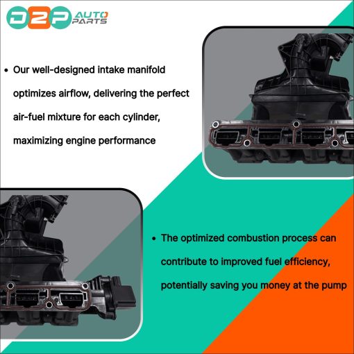 Reemplazo de Colector de Admision Frontal/Superior D2P | Compatible con Jeep Compass, Patriot 2017, Dodge Avenger 08-09, Caliber 07-12, Journey 09-11 | 4884495AK - Imagen 7