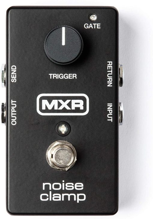 Pedal de Abrazadera de Ruido Briskdrop MXR M195 con Fuente de Alimentacion, Verde (m195psu) - Imagen 2