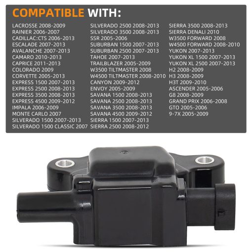 Set de 8 Nuevas Bobinas de Encendido Compatible Con LACROSSE RAINIER H3T H3 GTO V8 Reemplazo Para 12570616 12611424 UF413 - Imagen 3