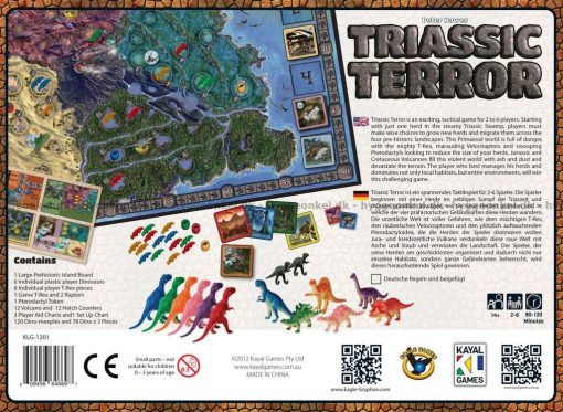 Juego Triassic Terror de Eagle Games - Imagen 5